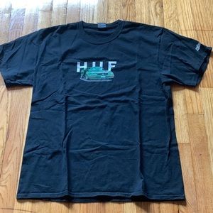 Huf x street fighter Black T-shirt